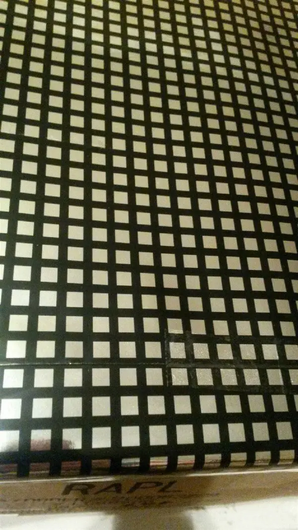 perfectly lined up wrapping paper