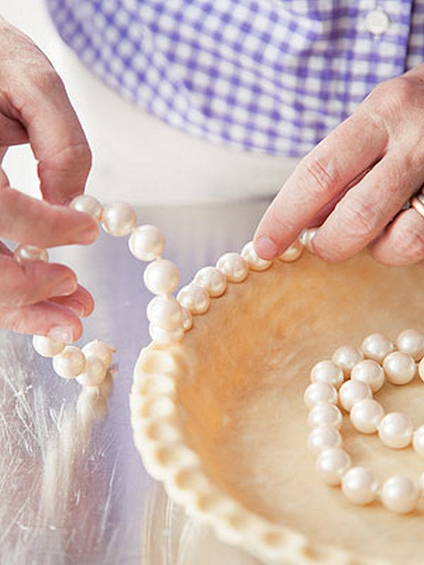 pie shell pearls