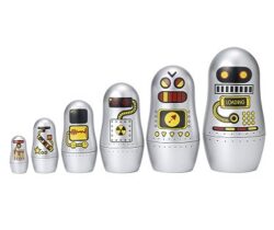 robot nesting dolls