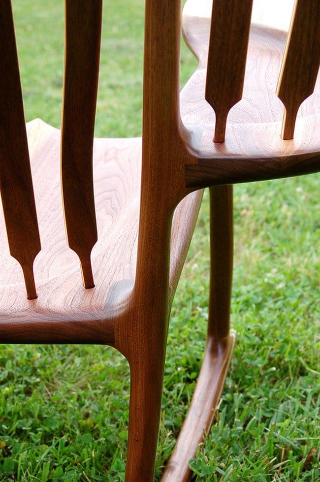 rocking chair detail