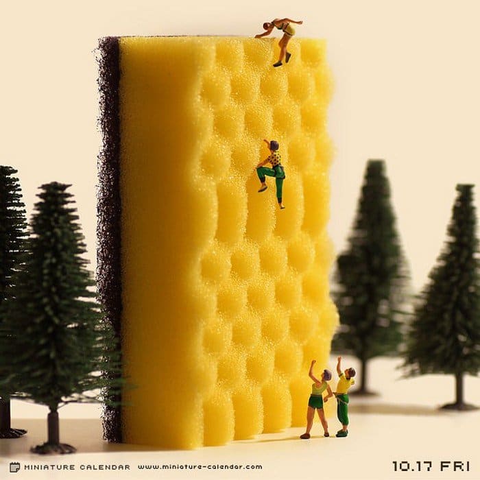 sponge mini rock climbers