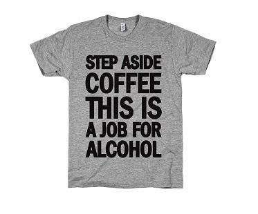 step aside coffee t-shirt