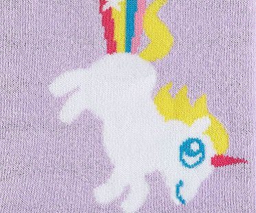 unicorn rainbow socks design