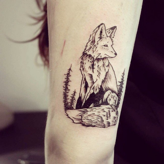 wolf tattoo