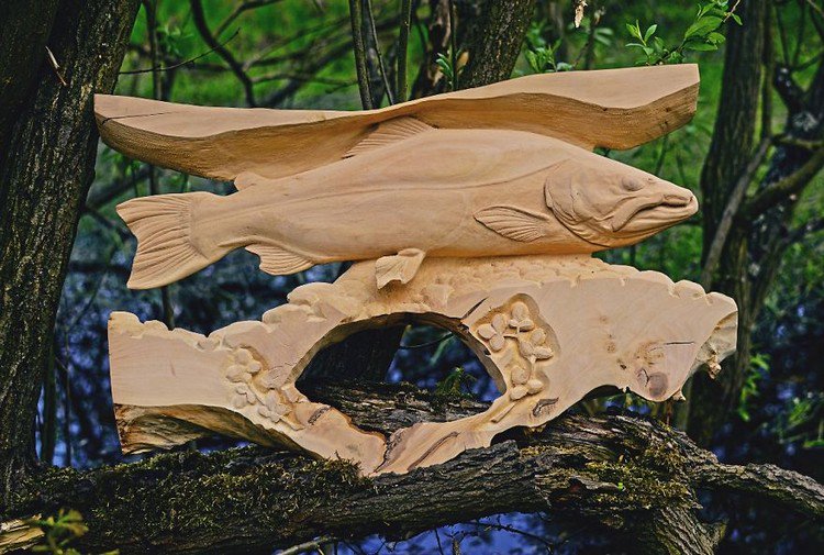 wooden carving