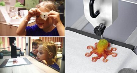Custom-Printed Gummy 3D Printer