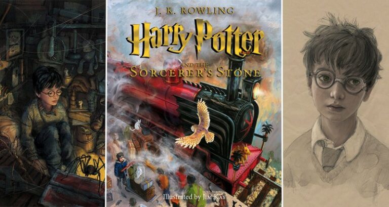 Illustrated Edition Of Harry Potter And The Sorcerers Stone
