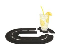 Interlocking Race Track Coasters