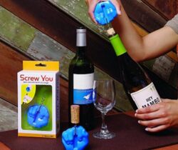 Middle Finger Corkscrew