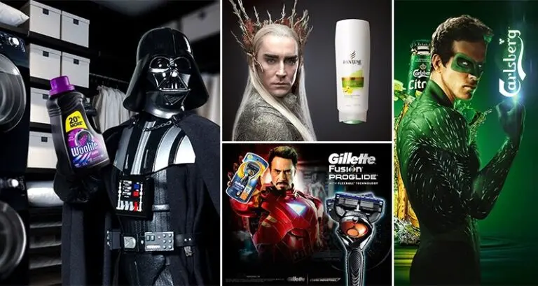 Movie Characters Endorsments Of Products