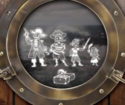 Pirate Family Car Decals