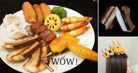 Realistic Food Hair Clips