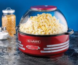Stirring Popcorn Maker And Nut Toaster