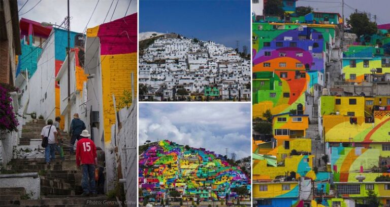 Street Art Transformed Neighborhood In Mexico