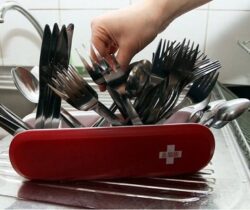 Swiss Army-Style Utensil Holder