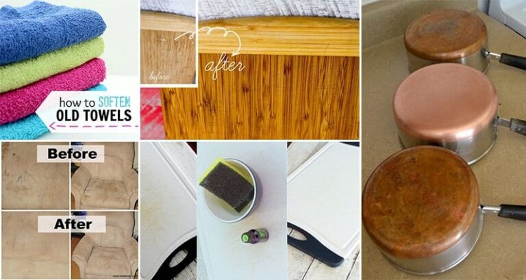 Ways To Revive Old Worn Items