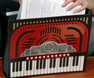 accordion letter folder
