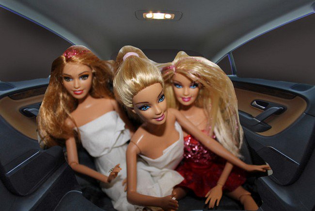 barbie friends uber