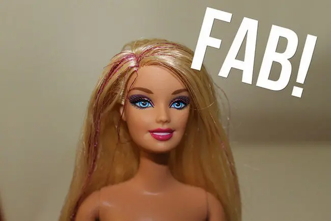 barbie looking fab