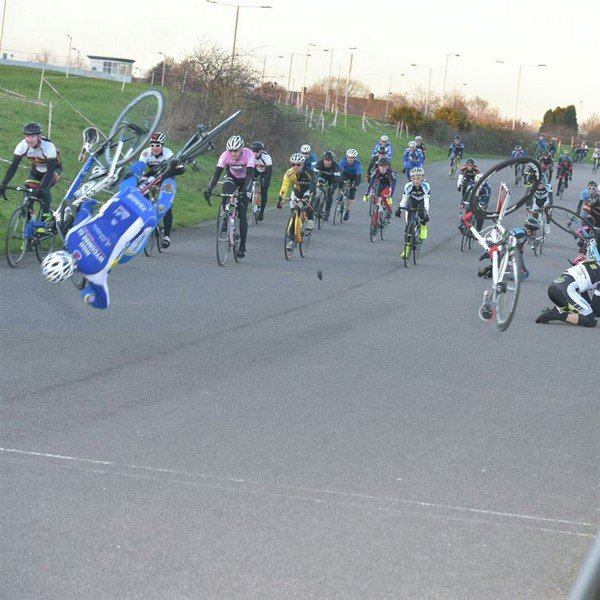 bike accident race