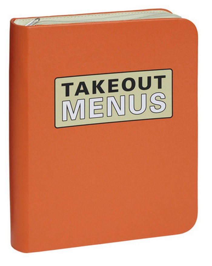 takeout menus folder practical housewarming gifts