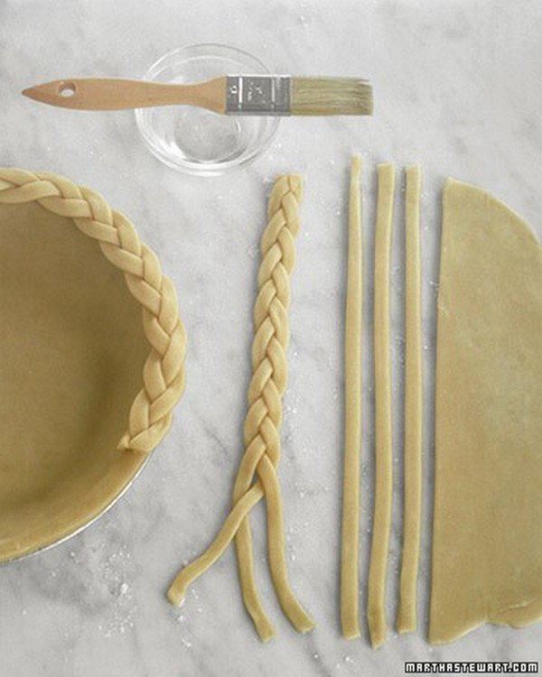 braided pie crust