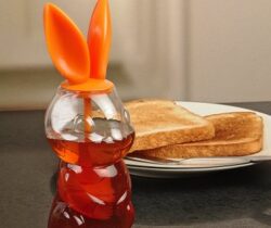 bunny rabbit honey jar