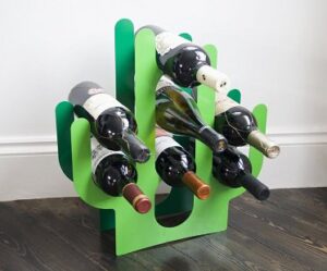 cactus wine rack