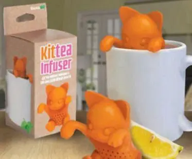 cat tea infuser