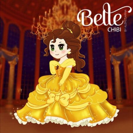 Your Favorite Disney Princesses Drawn In Super Cute Chibi Style