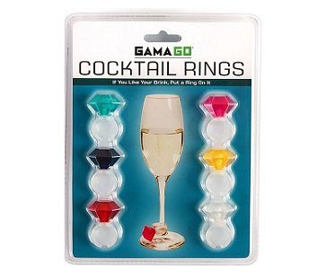 cocktail ring drink markers pack