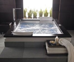 dual whirlpool bathtub