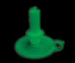 glow in the dark candlestick