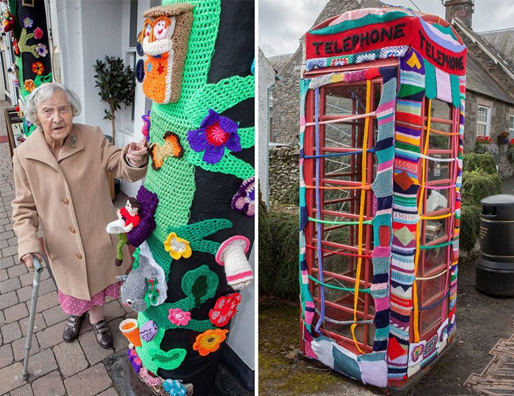 grace-brett-104-year-old-yarn-bomber-phone-box