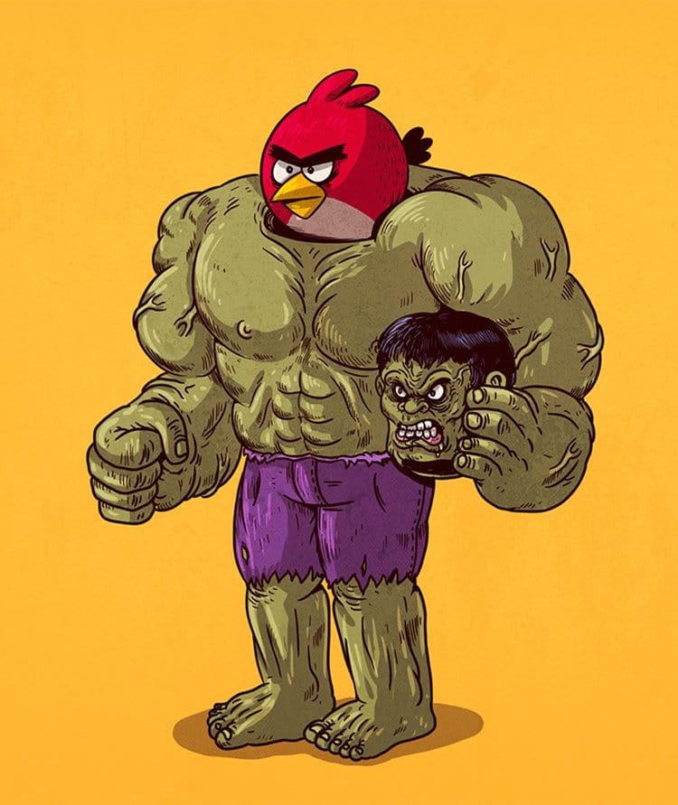 illustrator-reveals-what-lies-under-the-masks-of-famous-characters-hulk