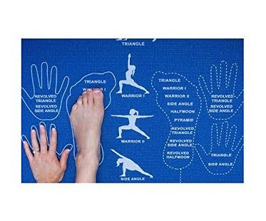 instructional yoga mat poses