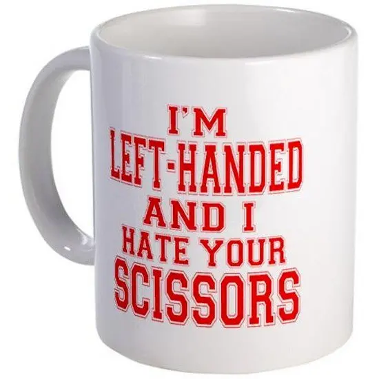 left handed mug