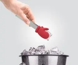 mitten ice tongs