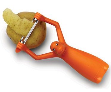 monkey vegetable peeler orange