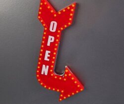 open sign bottle opener