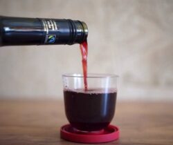 portable wine glass