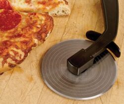record player pizza cutter slicer