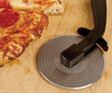 record player pizza cutter slicer