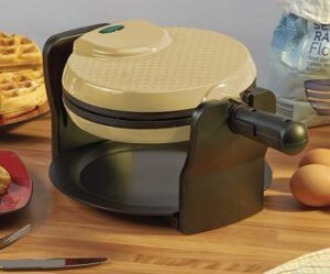 rotary waffle maker flip