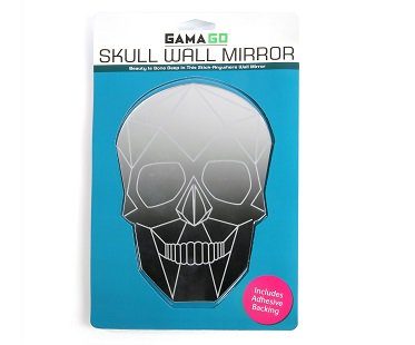 skull wall mirror home pack