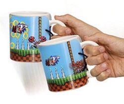 sonic the hedgehog motion mug