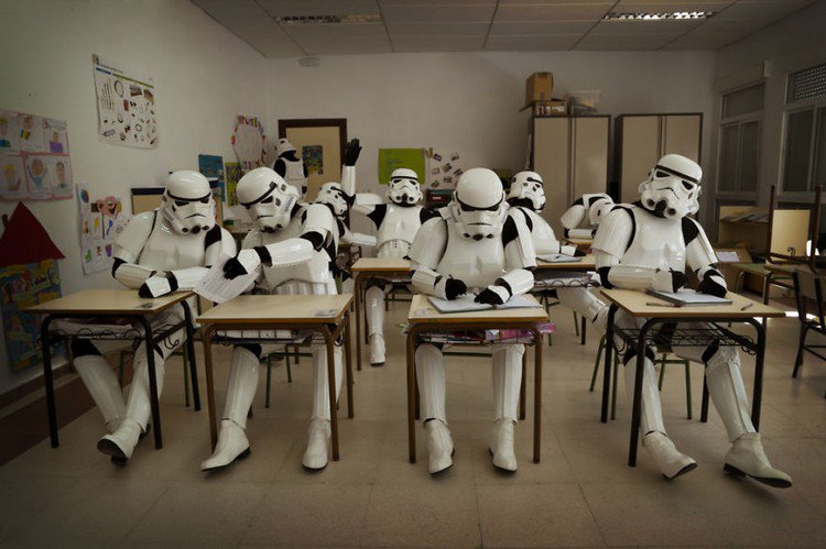 stormtroopers classroom