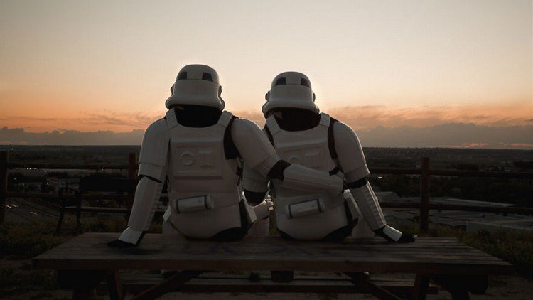stormtroopers cuddling