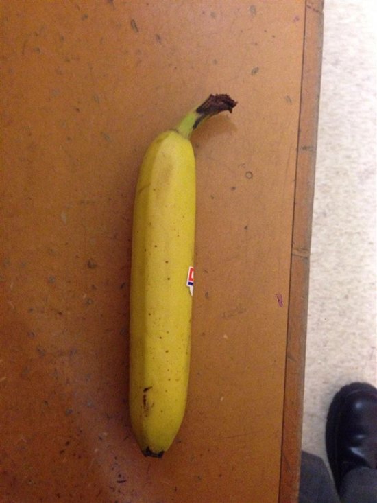 straight banana