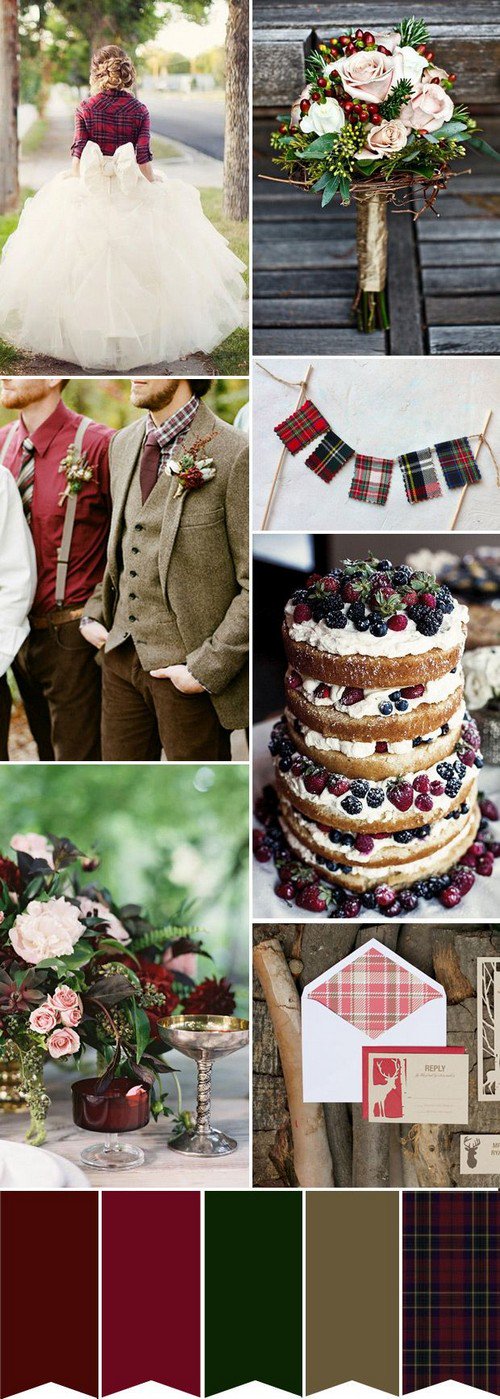 tartan weddings